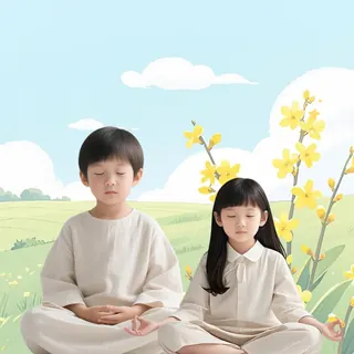 专辑封面：修复大脑儿童正念冥想