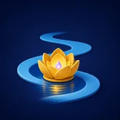 晚安河灯